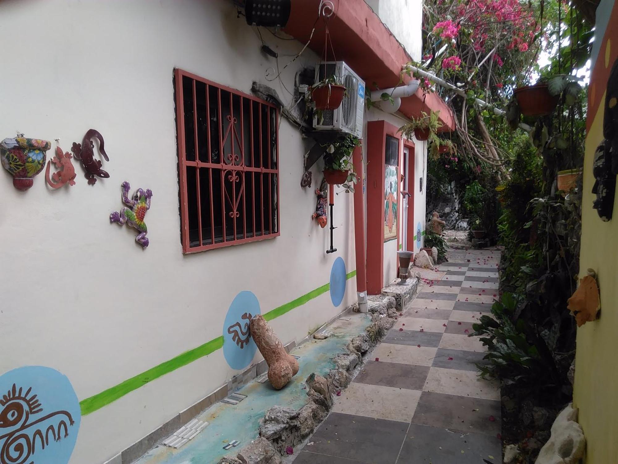 Buenos Dias Guest House Puerto Morelos Bagian luar foto