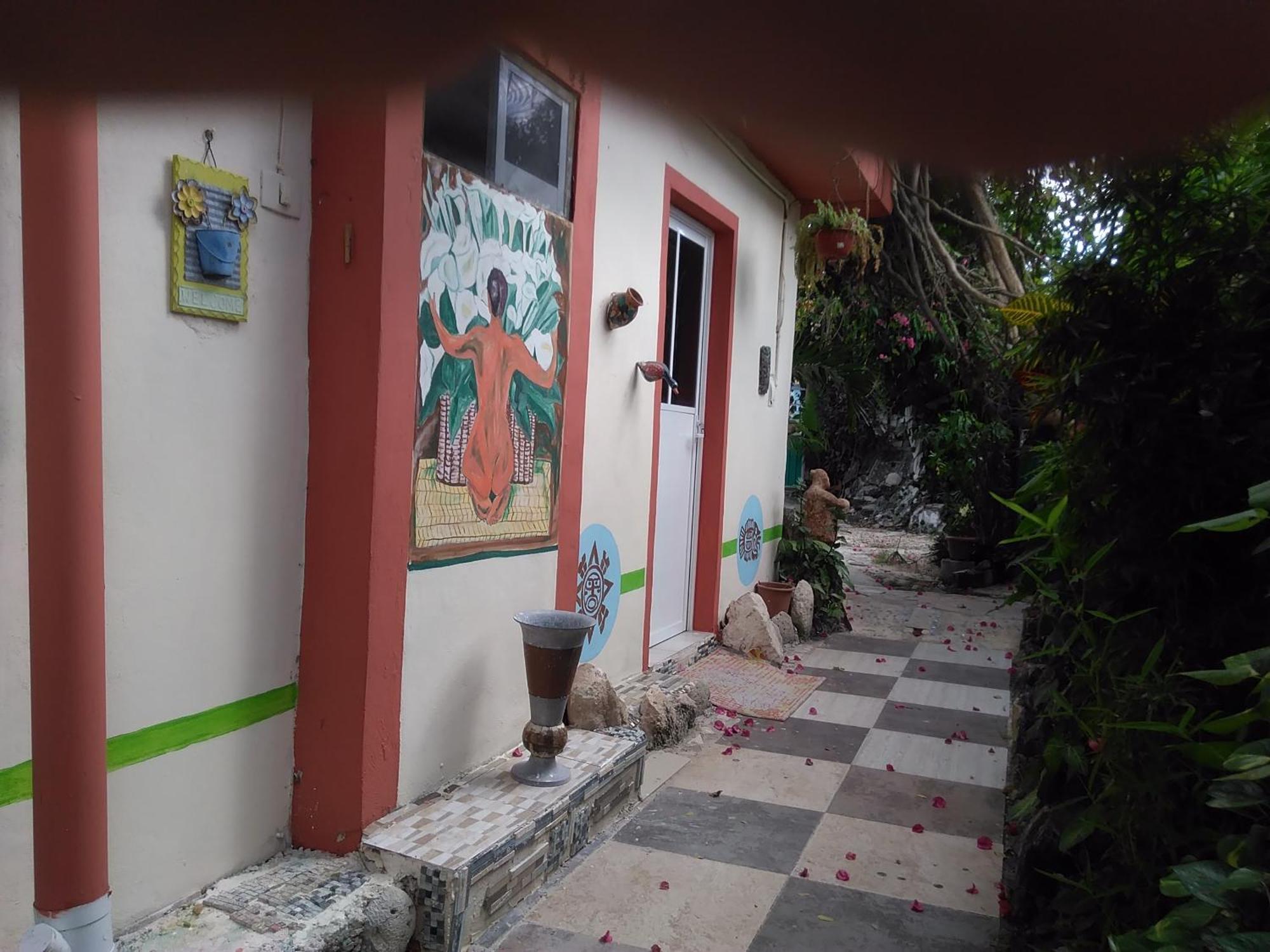 Buenos Dias Guest House Puerto Morelos Bagian luar foto