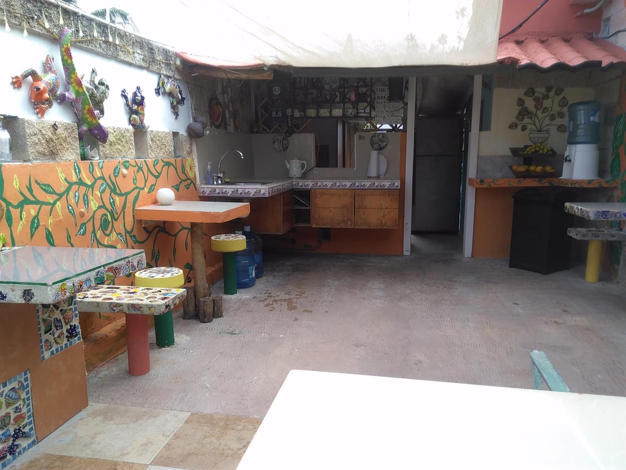 Buenos Dias Guest House Puerto Morelos Bagian luar foto